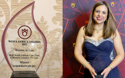 Winner – WOZA Women in Law Awards